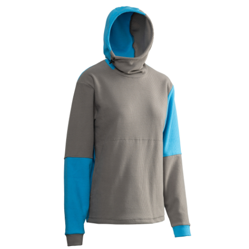 Microgrid Hoodie - Narrow Fit by Sambob Free Shipping Manchester