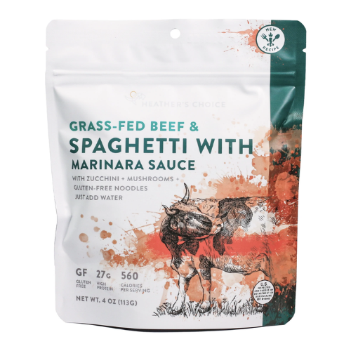 Grass-Fed Beef & Spaghetti with Marinara Sauce by Heather's Choice Largest Supplier Online