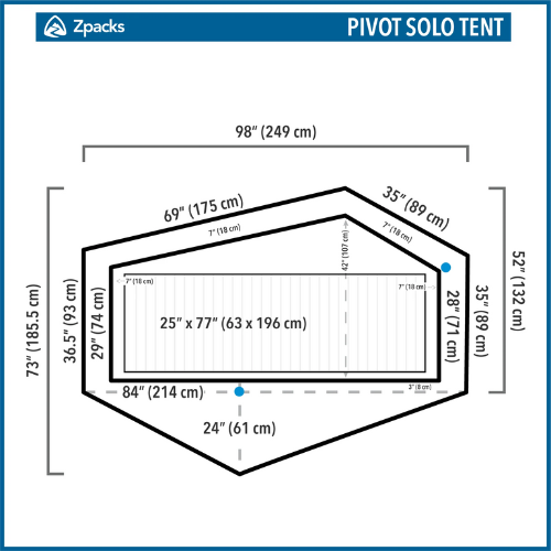 Pivot Solo Tent by Zpacks Store Cheap Online