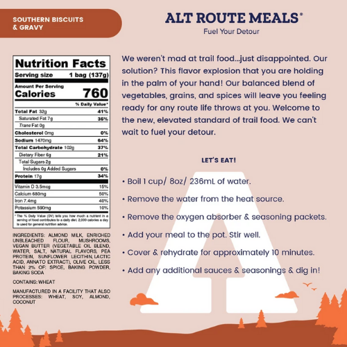 Southern Biscuits and Gravy by Alt Route Meals Cheap Sale Best Wholesale