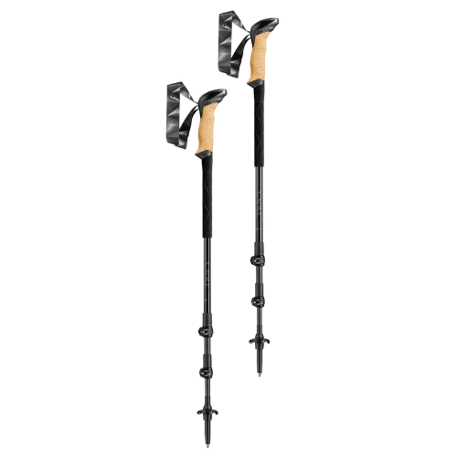 Black Series Carbon Trekking Poles by LEKI With Credit Card Online