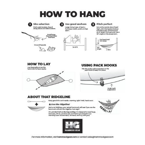 Circadian Hammock by Hammock Gear Online Online High Quality