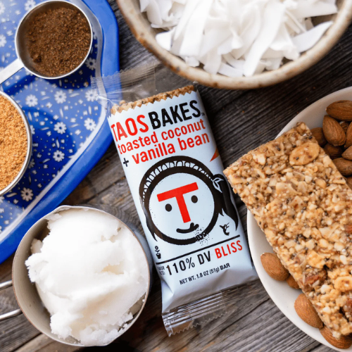 Toasted Coconut & Vanilla Bean Bars by Taos Bakes With Mastercard Online