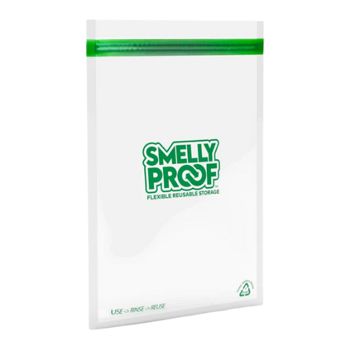 Clear Flat Reusable Bags by Smelly Proof Excellent