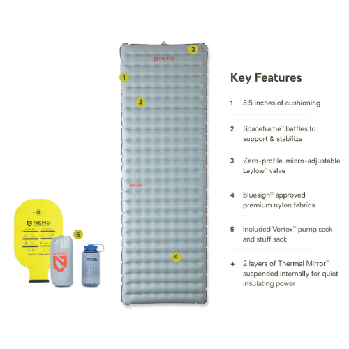 Tensor All-Season Sleeping Pad by NEMO Equipment Free Shipping Recommend