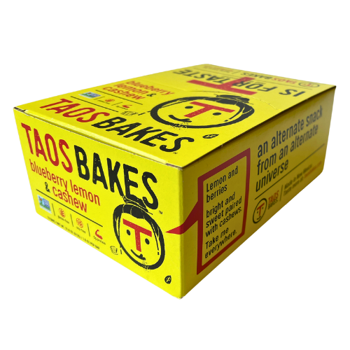 Blueberry Lemon & Cashew Bars by Taos Bakes Outlet New Arrival