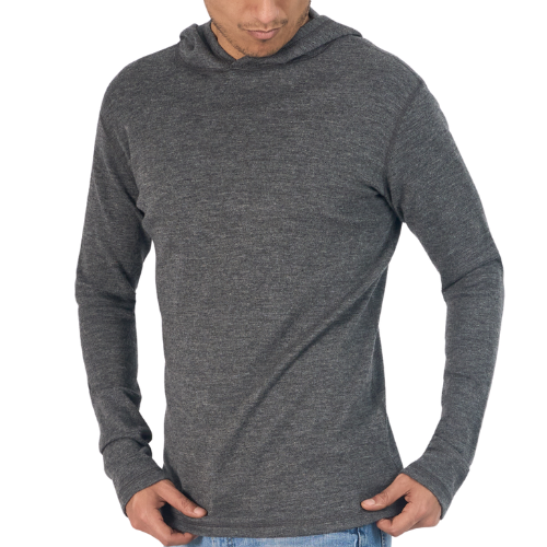 Men's Alpaca Wool Pullover Hoodie by Arms of Andes Good Selling Cheap Online