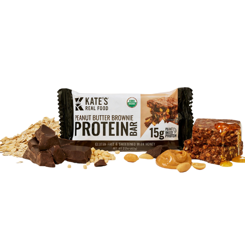 Peanut Butter Brownie Protein Bars by Kate's Real Food Cheap Sale Looking For