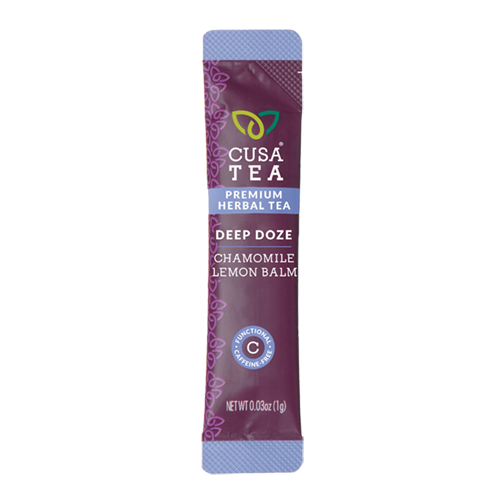 Deep Doze: Chamomile Lemon Balm Instant Herbal Tea by Cusa Tea & Coffee Buy Cheap Factory Outlet