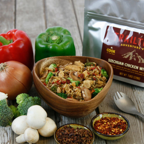 Szechuan Chicken with Rice by Trailtopia Cheap Best Wholesale