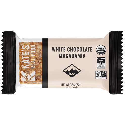 White Chocolate Macadamia Bars by Kate's Real Food Top Quality Cheap Pice