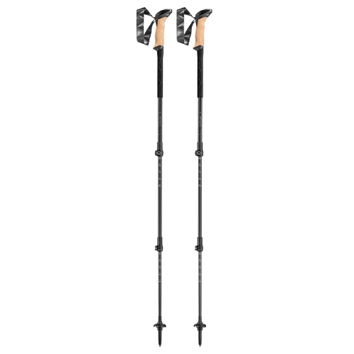 Black Series Carbon Trekking Poles by LEKI With Credit Card Online