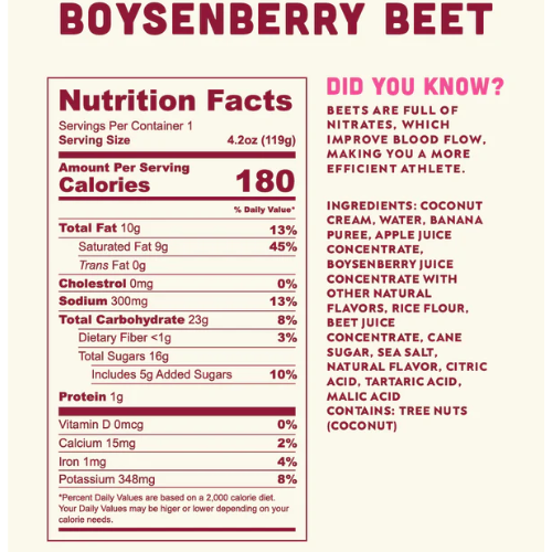 Boysenberry Beet Nutrition Squeeze by Neve Best Pices For Sale