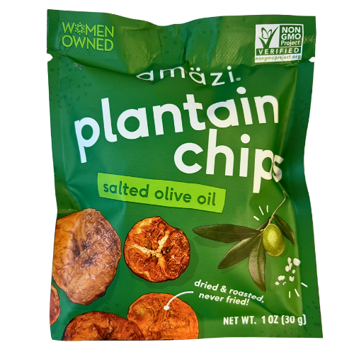 Salted Olive Oil Plantain Chips by Amzi Foods Cheap Sale Really