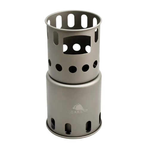 Titanium Backpacking Wood Burning Stove small (STV-12) by TOAKS Cheap Affordable