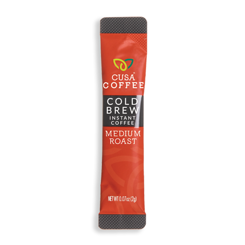 Medium Roast Cold Brew Instant Coffee by Cusa Tea & Coffee Discount Wholesale