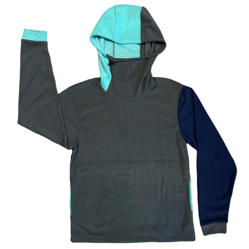 Microgrid Hoodie - Narrow Fit by Sambob Free Shipping Manchester