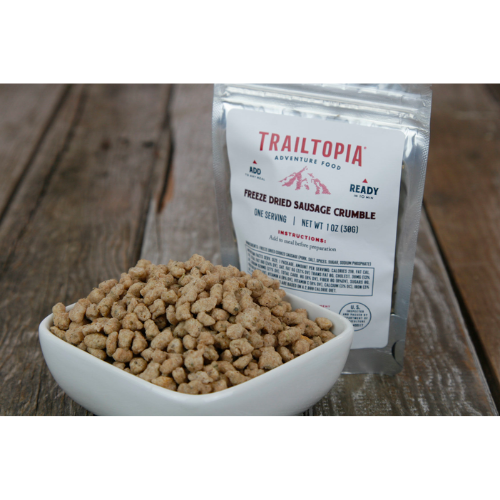 Freeze Dried Sausage Crumble Side Pack by Trailtopia Very Cheap Cheap Online