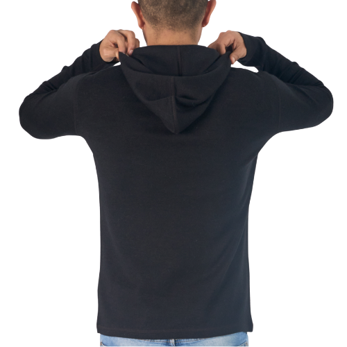 Men's Alpaca Wool Pullover Hoodie by Arms of Andes Good Selling Cheap Online