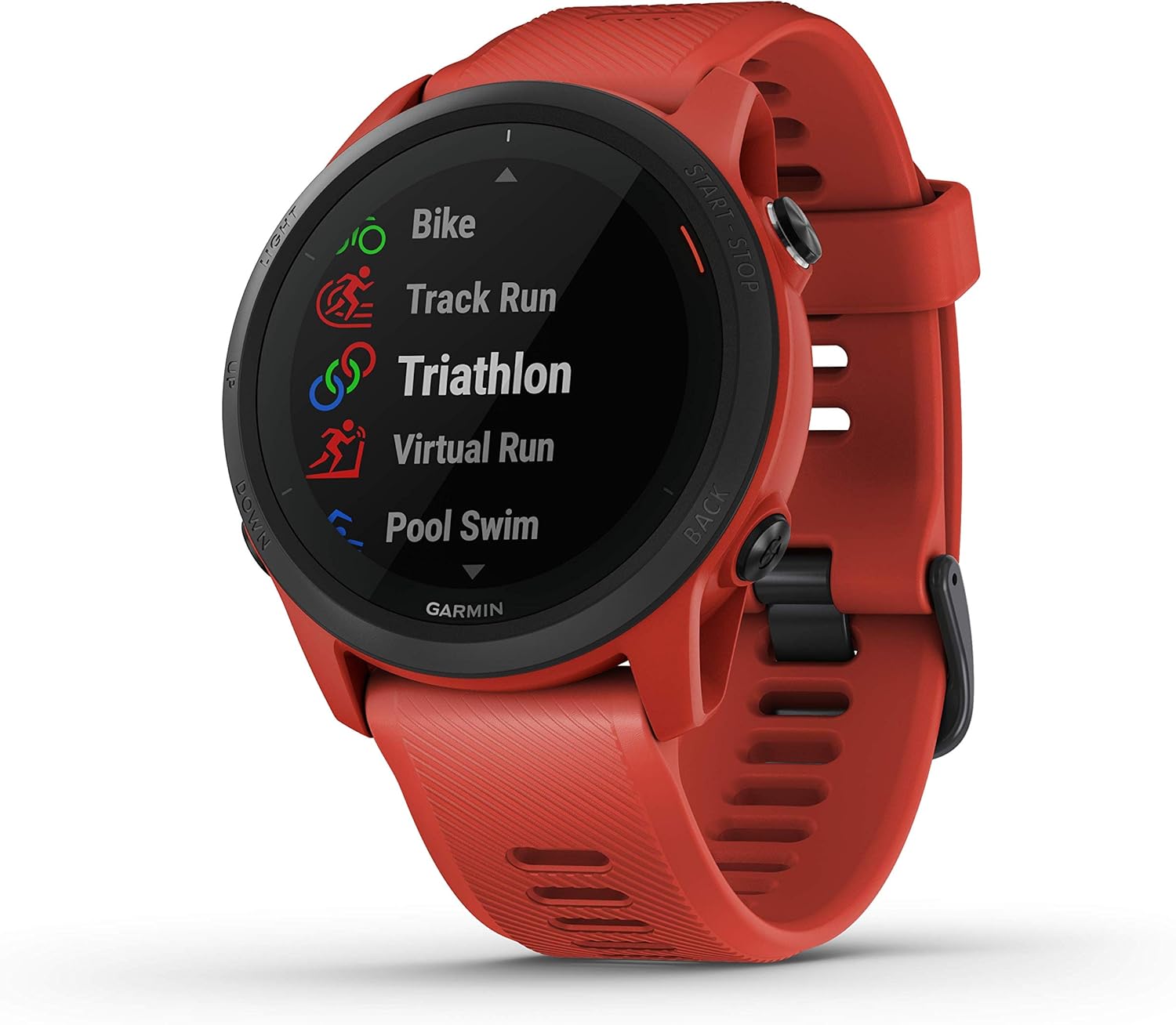 Garmin Forerunner 745 GPS Running Watch Red Collections