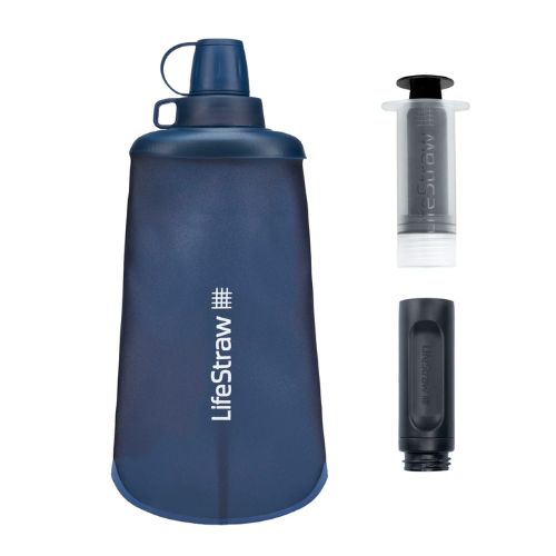 Peak Series Collapsible Squeeze 650ml Bottle with Filter by Lifestraw Buy Cheap Big Sale