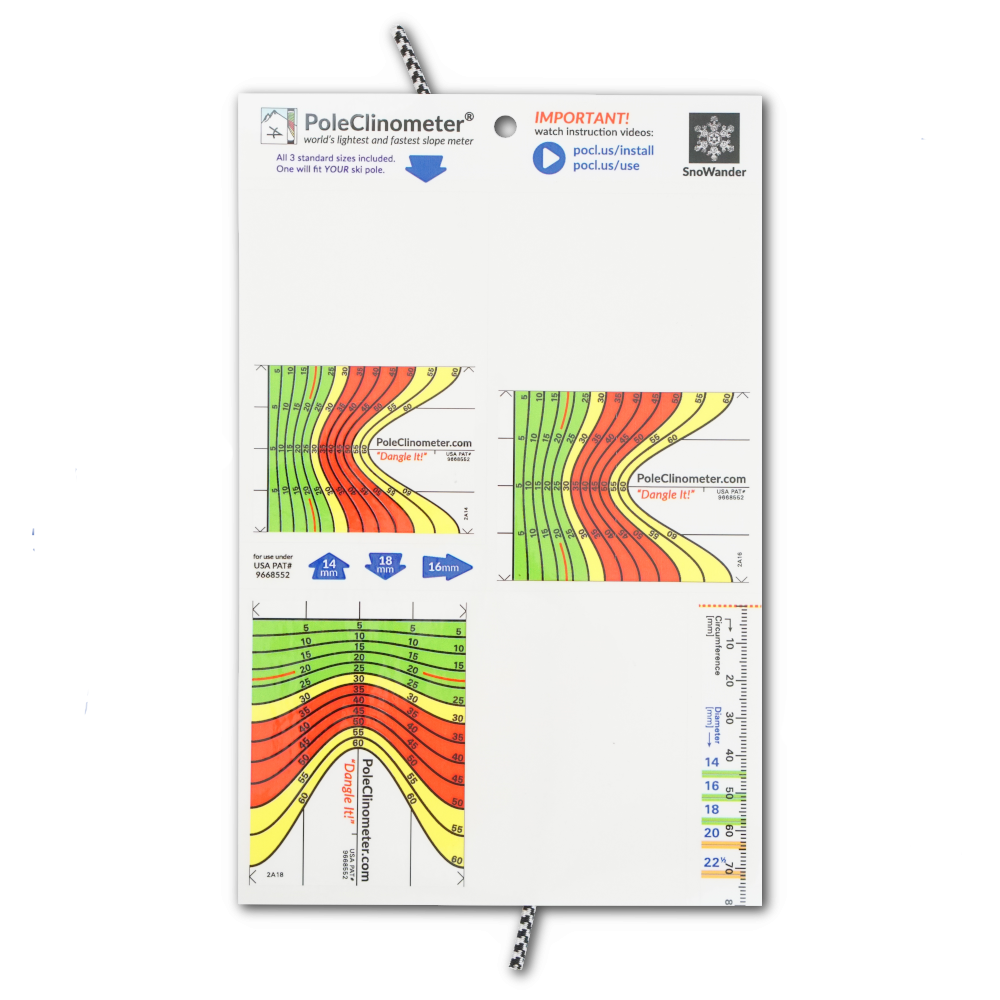 PoleClinometer NEW Version 2.0 by SnoWander For Sale Online