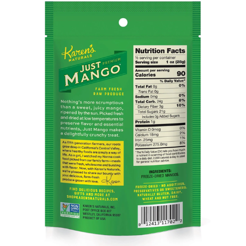 Just Mango by Karen's Naturals Free Shipping Huge Surprise