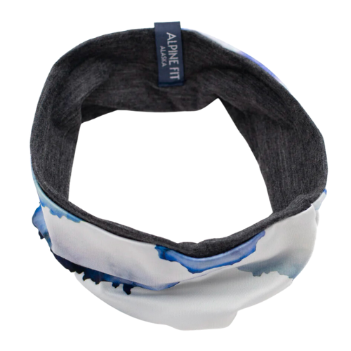 Merino Wool Lined Headband by Alpine Fit Free Shipping View