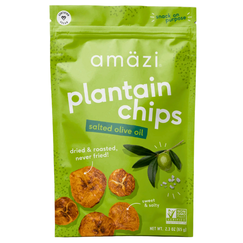 Salted Olive Oil Plantain Chips by Amzi Foods Cheap Sale Really