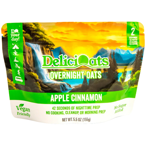 Apple Cinnamon Overnight Oats by DeliciOats Factory Outlet Cheap Online