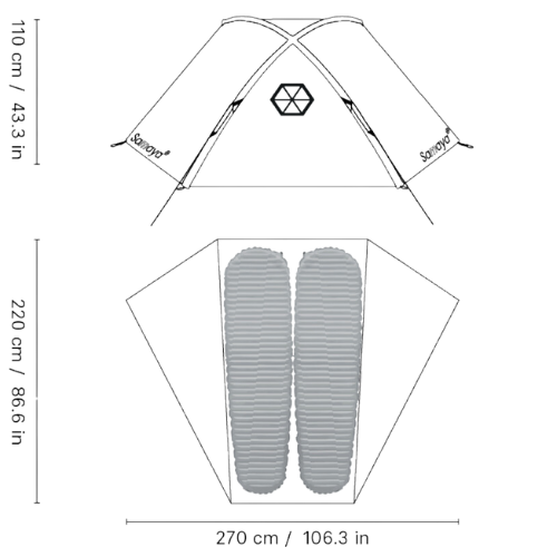 INSTANT2 Tent by Samaya Equipment Clearance Marketable