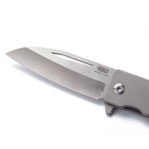 Sobata 398 Sintered Titanium Knife by Vargo Outdoors Clearance High Quality