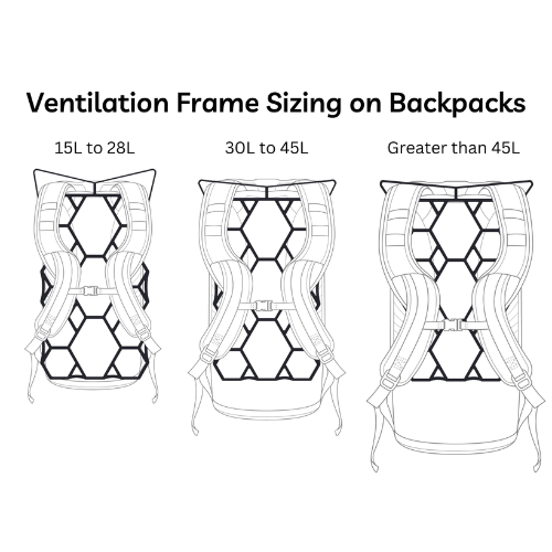 Ultralight Backpack Ventilation Frame by Vaucluse Backpack Ventilation Gear Cheap Pice Discount Authentic