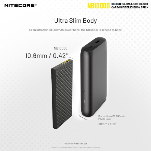 NB10000 Gen 2 Power Bank by Nitecore Free Shipping High Quality