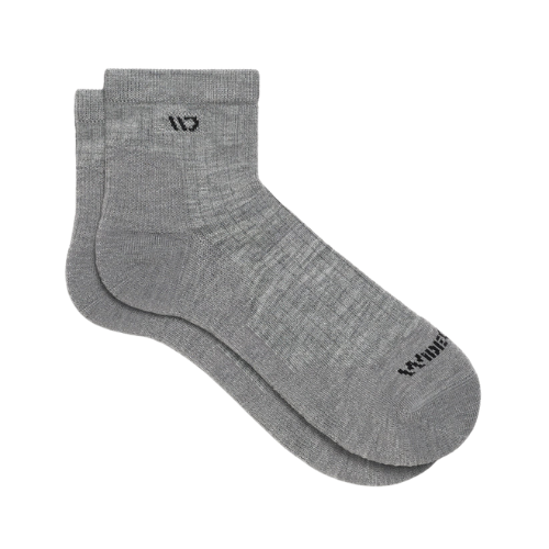 Men's Solid Cushioned Quarter Crew Socks by WIDE OPEN Socks In China