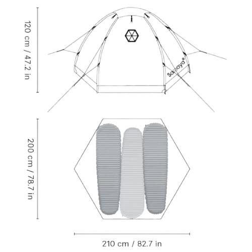 Samaya2.5 Tent by Samaya Equipment Online For Sale