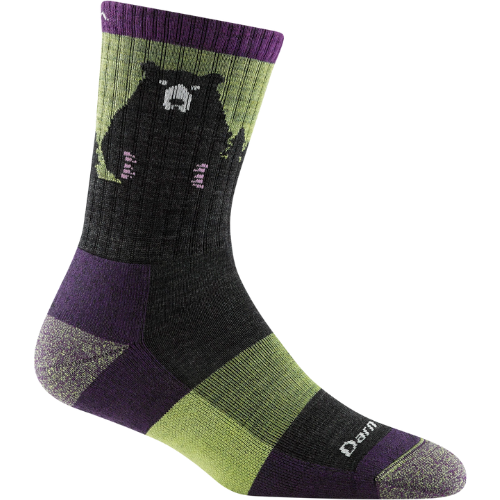 Women's Bear Town Micro Crew Lightweight Hiking Sock by Darn Tough Free Shipping With Paypal