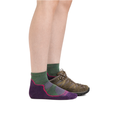 Women's Light Hiker Quarter Lightweight Hiking Sock by Darn Tough Sast