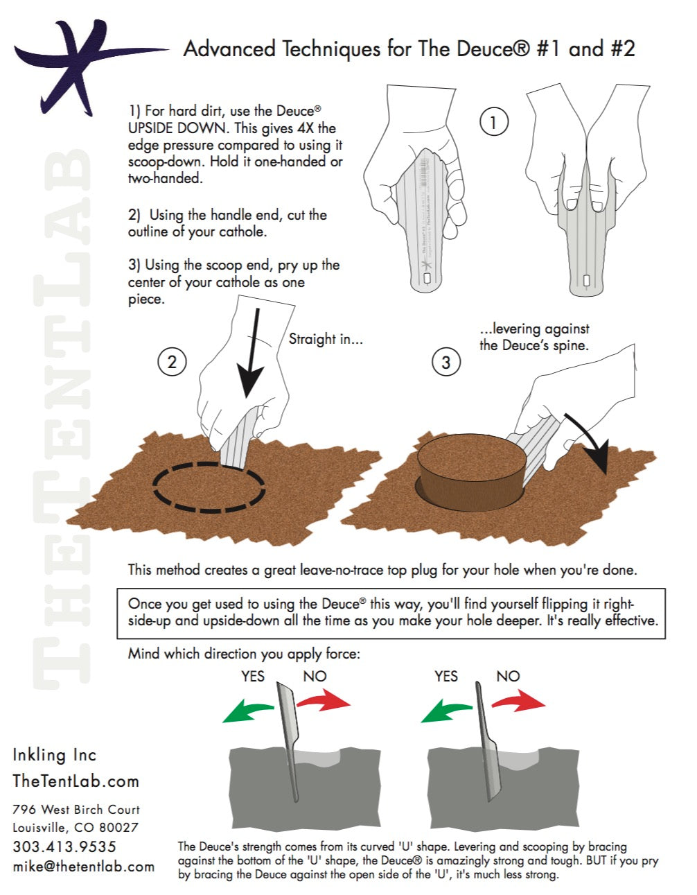 DirtSaw Deuce #3 Trowel by The TentLab In China Cheap Online