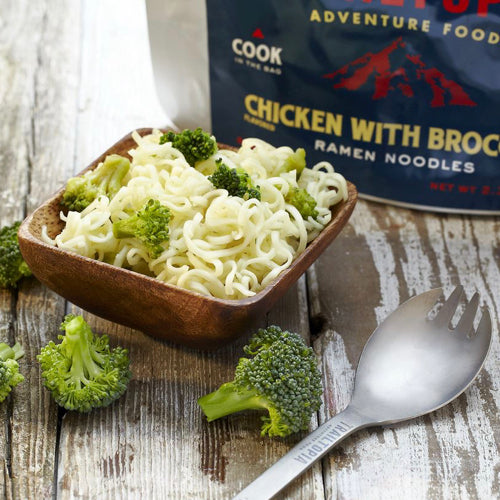 Ramen Noodles: Chicken flavored with Broccoli by Trailtopia Excellent Online