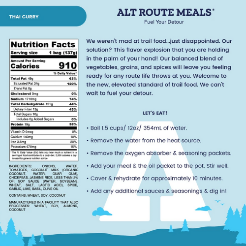 Thai Curry by Alt Route Meals Clearance Best