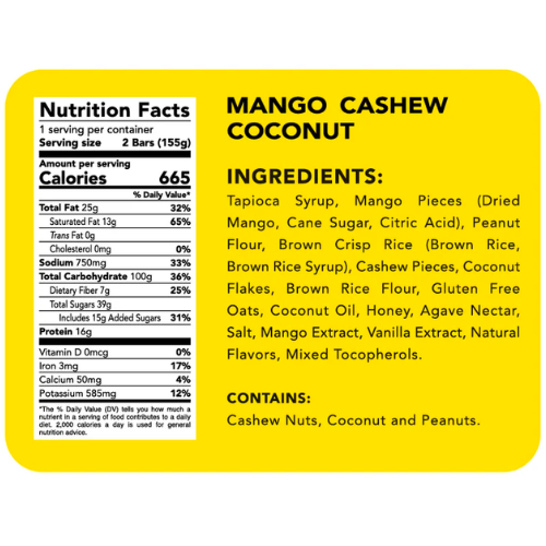 Mango Cashew Coconut by Greenbelly Meals With Credit Card For Sale