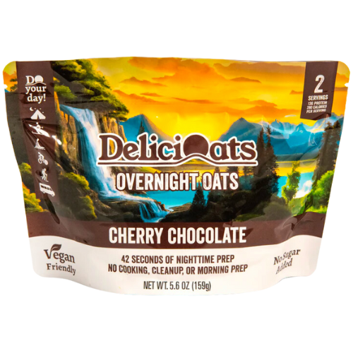 Cherry Chocolate Overnight Oats by DeliciOats Low Pice Fee Shipping Sale Online