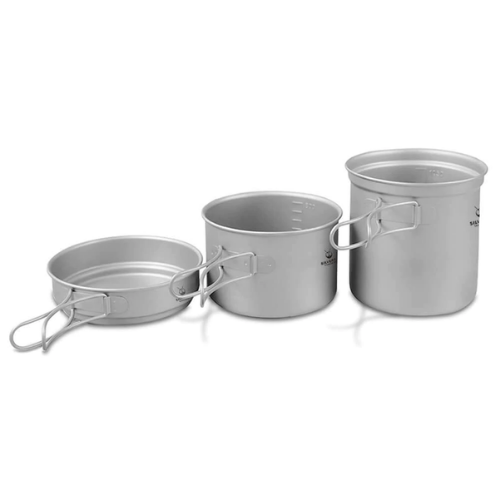 Titanium 3 Piece Cookset by SilverAnt Cheap In China