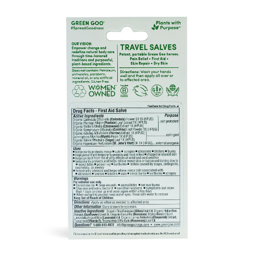 Everyday Essential Travel Salves by Green Goo Discount Countdown Package