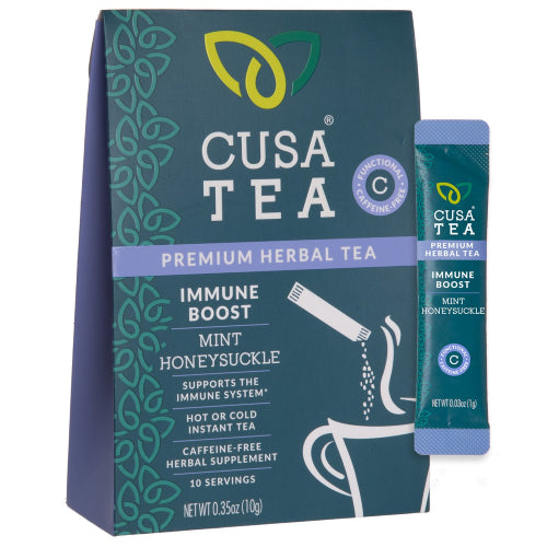 Immune Boost: Mint Honeysuckle Herbal Tea by Cusa Tea & Coffee Pre Order Online