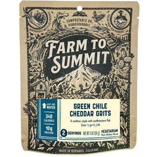 Green Chile Cheddar Grits by Farm to Summit Cheap Wholesale