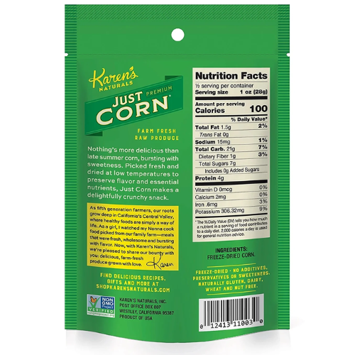 Just Corn by Karen's Naturals Best Place For Sale