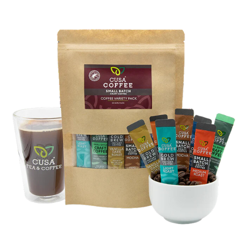 Coffee Variety Pack by Cusa Tea & Coffee Outlet With Credit Card