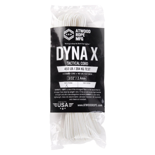 Dyna X Paracord (50') by Atwood Rope MFG Free Shipping Outlet Store
